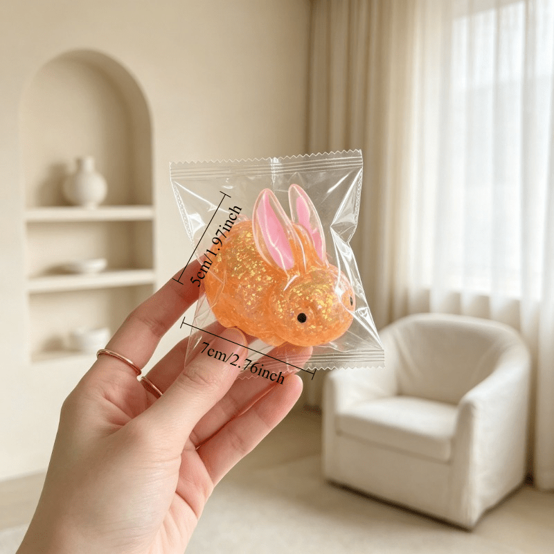 Squishy Simulated Jelly Bunny Squeeze Toy